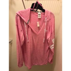 Pink hoodie